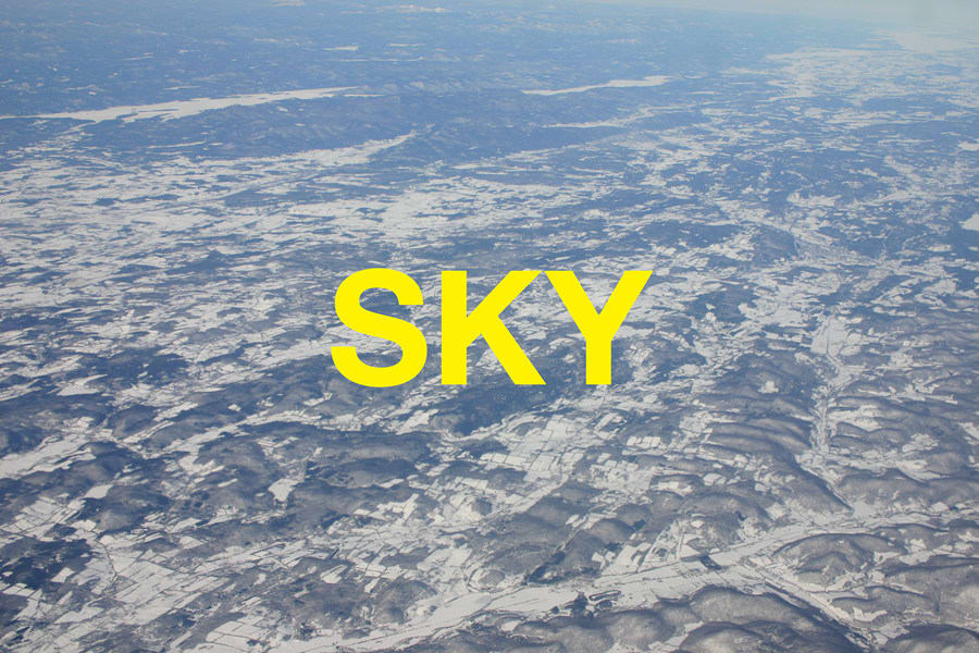Chuck Ramirez, Words: Sky, 2004