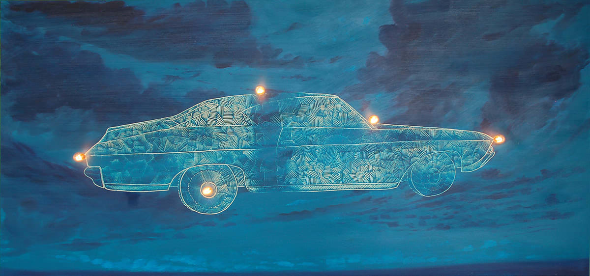 Richard Armendariz, Last Ride of Juan Diego (69 Malibu), 2017