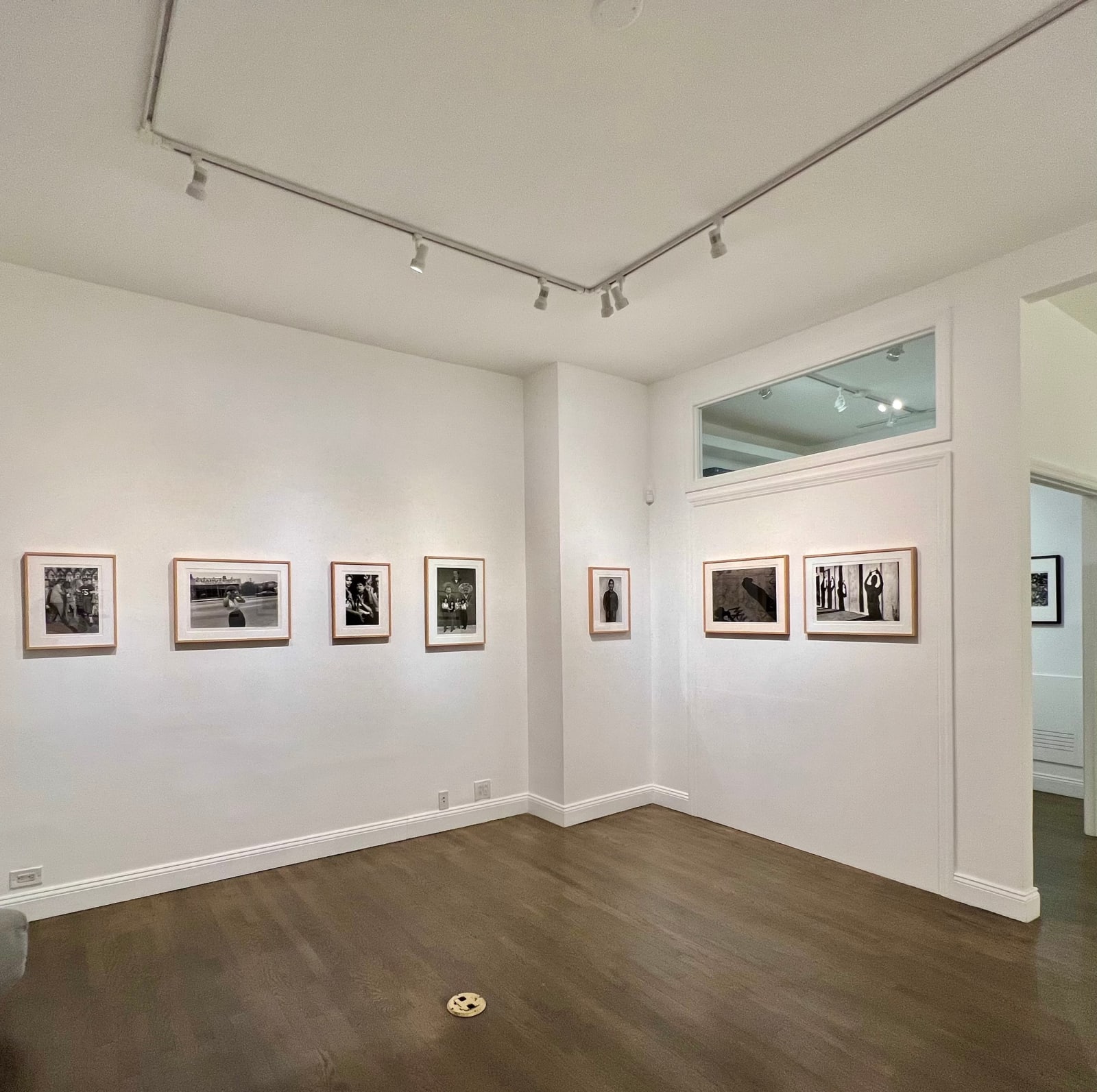 Graciela Iturbide, Cristina tomando una foto, White Fence, East Los Ángeles, 1986