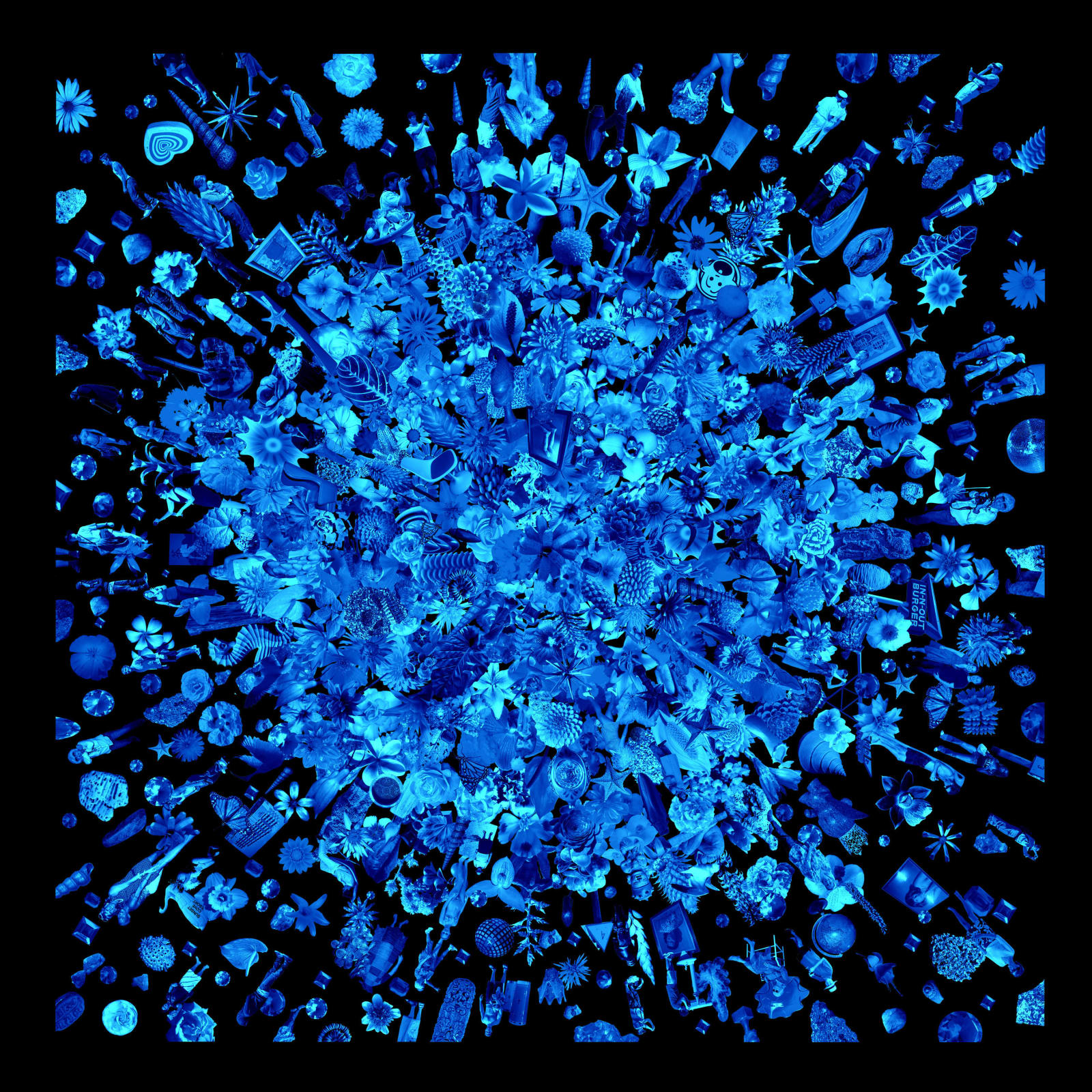 Carlos Betancourt, RECOLLECTIONS VIII. Winter I (blue black), 2009