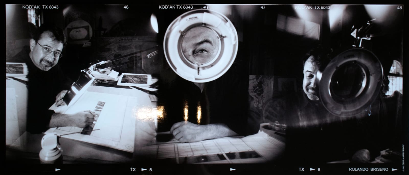 Celia Álvarez Muñoz, Rolando Briseno, 2002