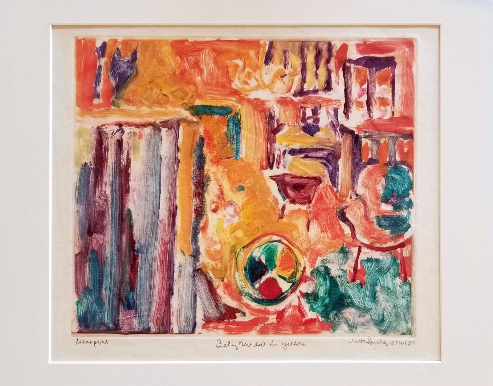 Marta Sánchez, Feliz Navidad In Yellow, 1984
