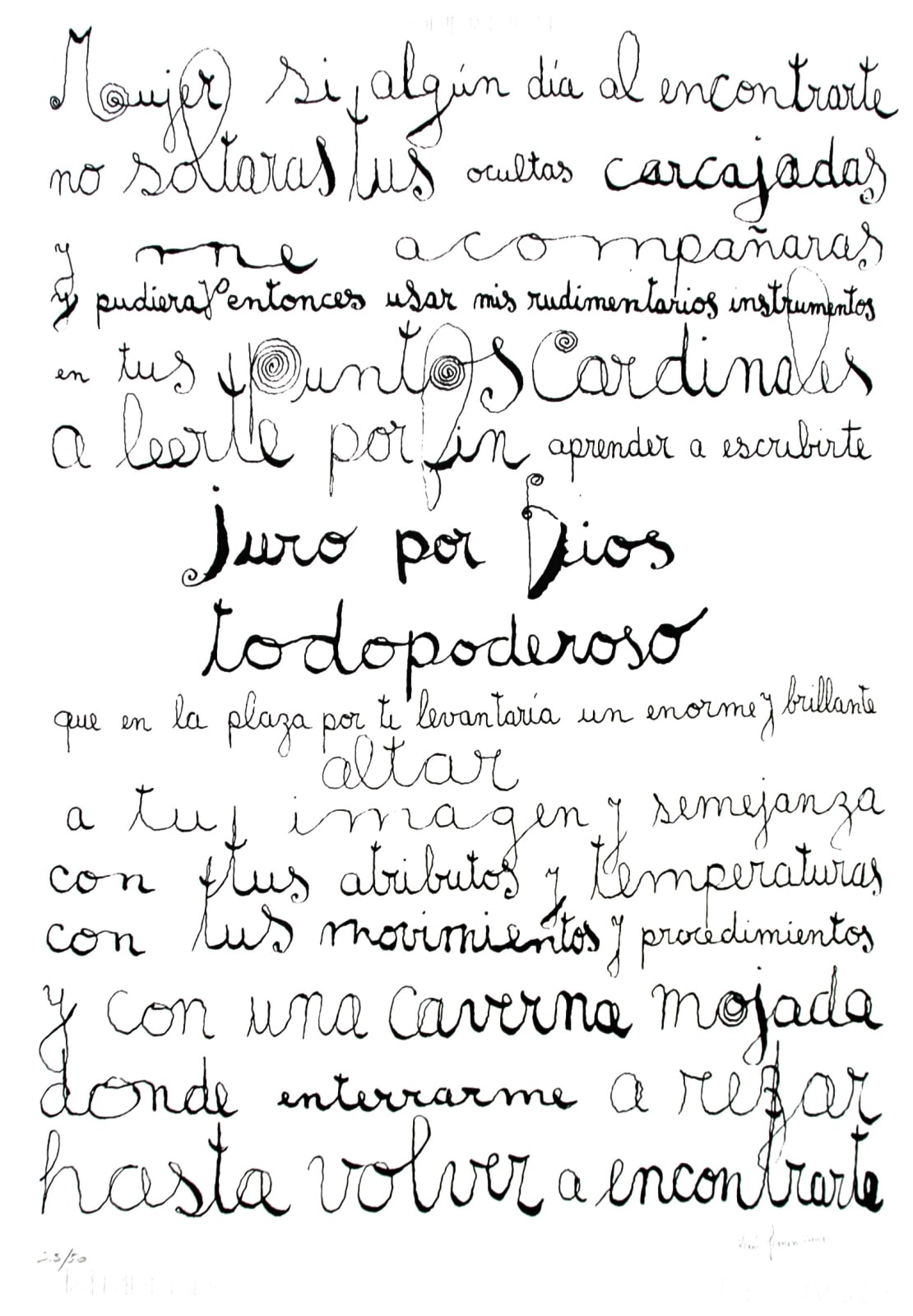 Leon Ferrari, Untitled, 2009