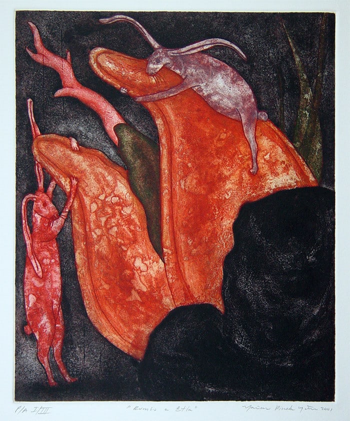 Mariano Pineda Matus, Rumbo a Etla, 2001