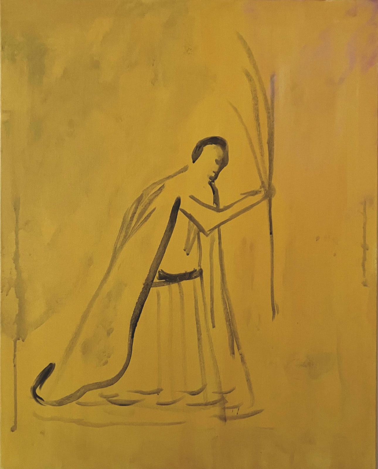 Alejandro Diaz, Robed Figure, 2025