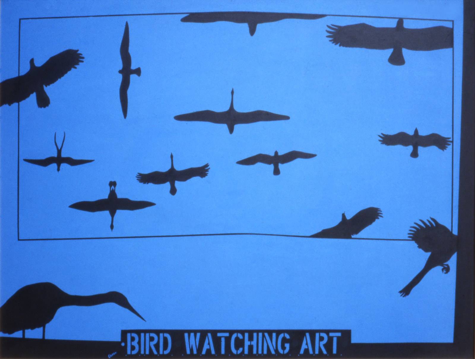 Mel Casas, Humanscapes 95: Bird Watching Art, 1978-02-01