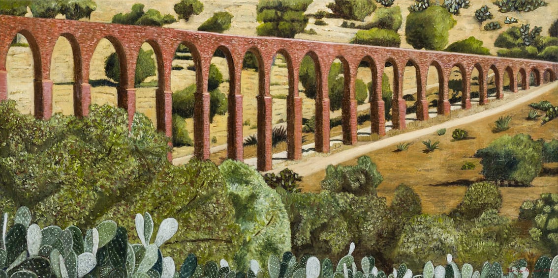 Pedro Diego Alvarado-Rivera, Acueducto de Tembleque, 2012