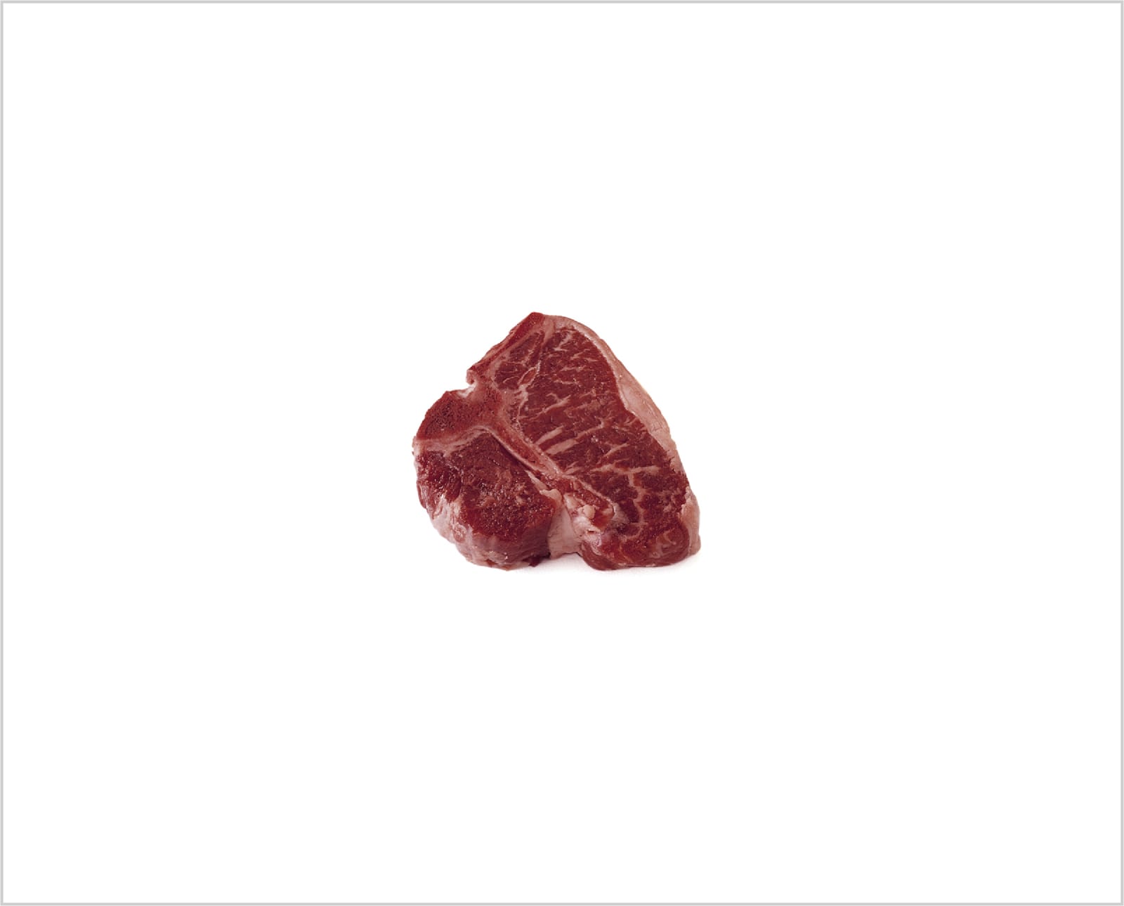 Chuck Ramirez, Meat Series: Lamb Chop Meat Series, 2002