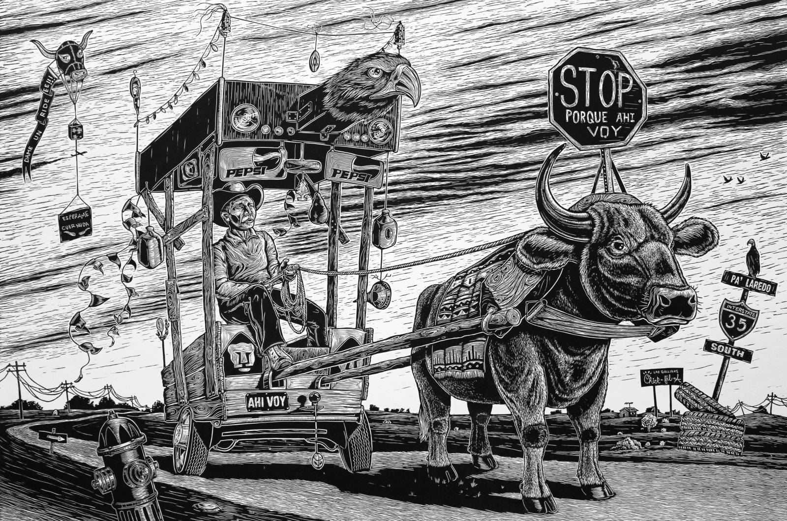 Juan de Dios Mora, No me Falles Vaca, Nos Falta Poco en Este Viaje! (Don't Fail Me Cow, Our Journey is Coming to an End), 2011