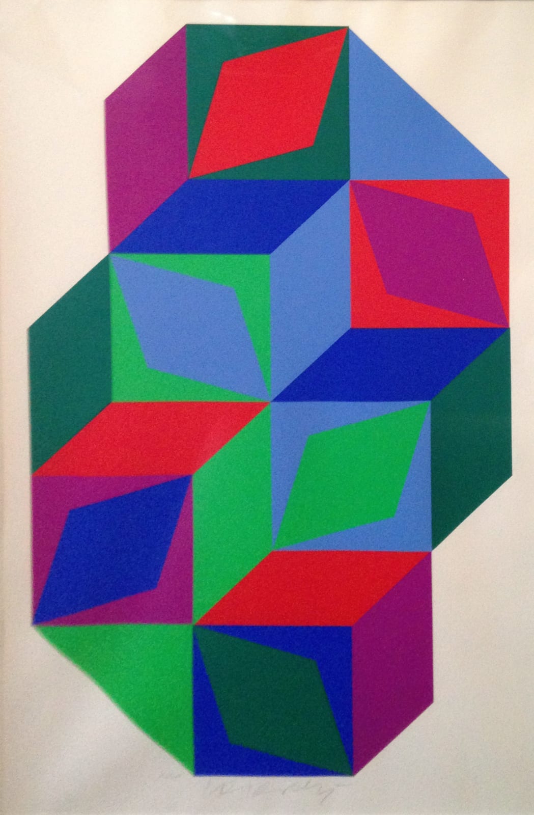 Victor Vasarely, Composition