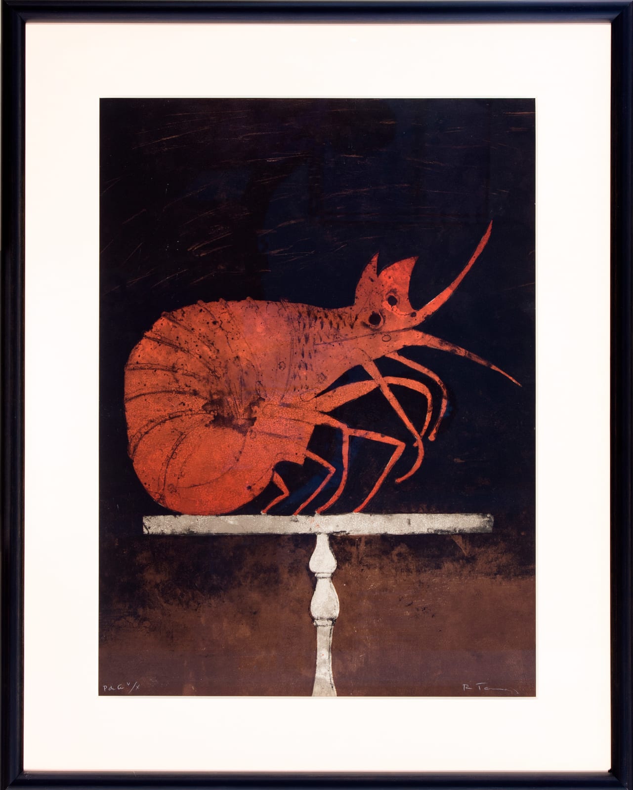 Rufino Tamayo, Langosta, 1973