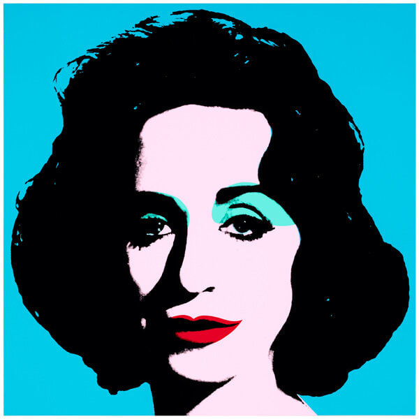 Deborah Kass, Blue Deb, 2012