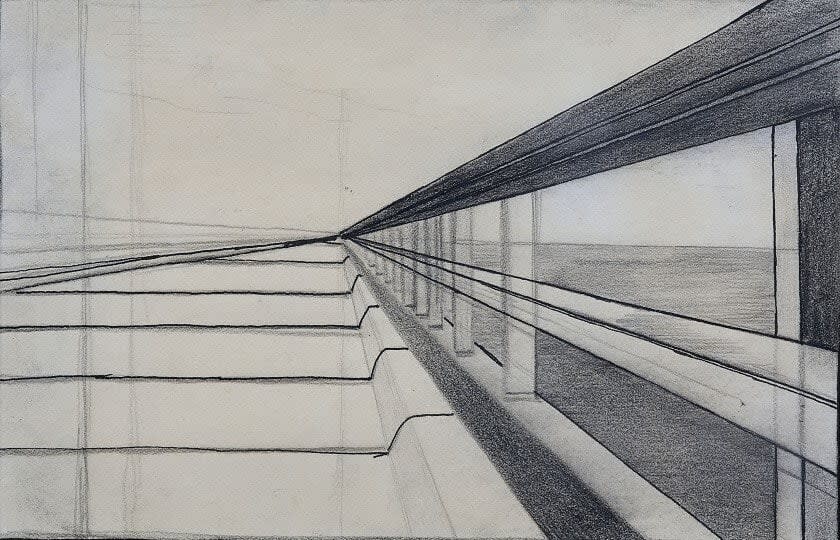 Ralston Crawford, Overseas Highway sketch, 1939