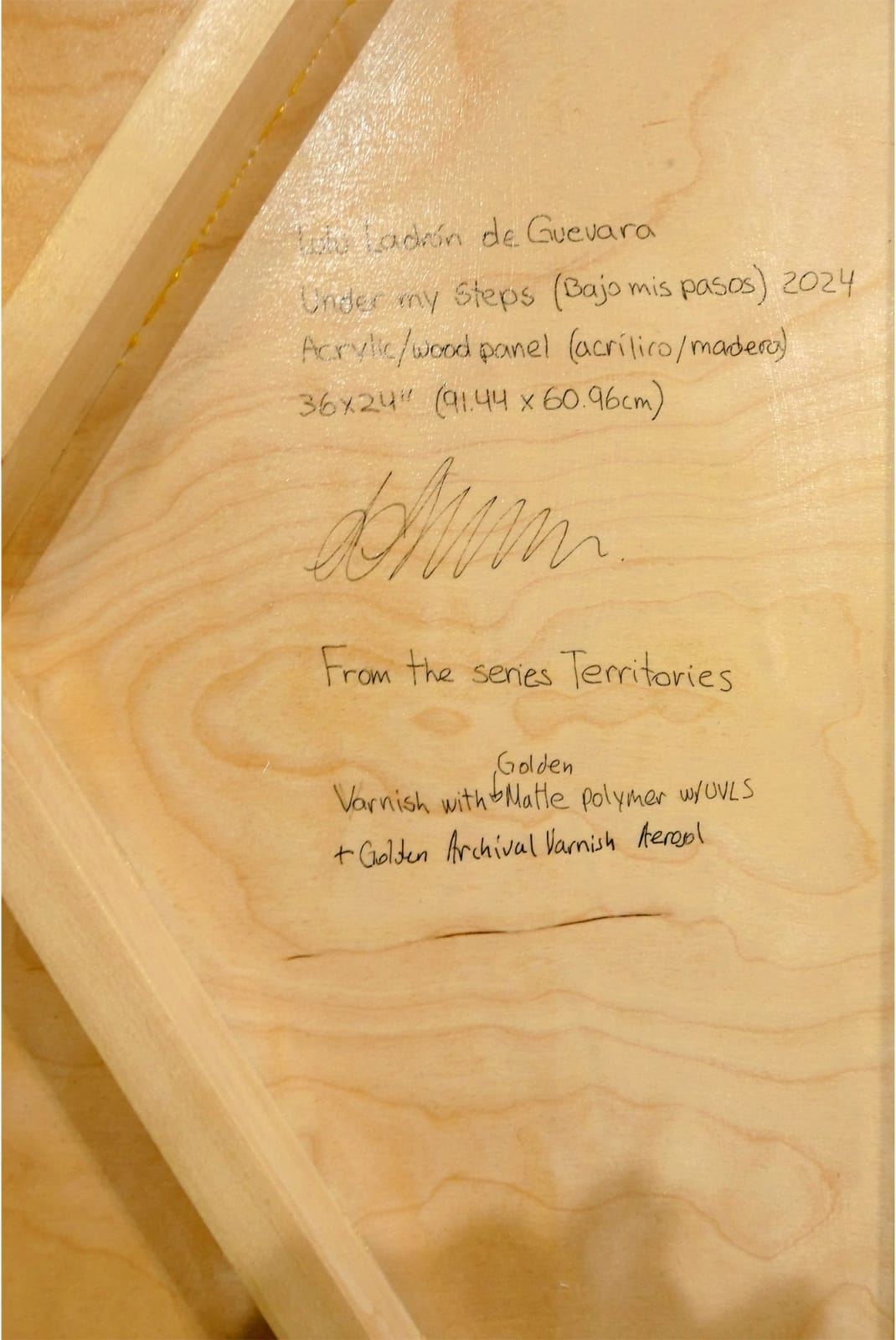 Lulu Ladrón de Guevara, Bajo Mis Pasos (Under My Steps), 2024