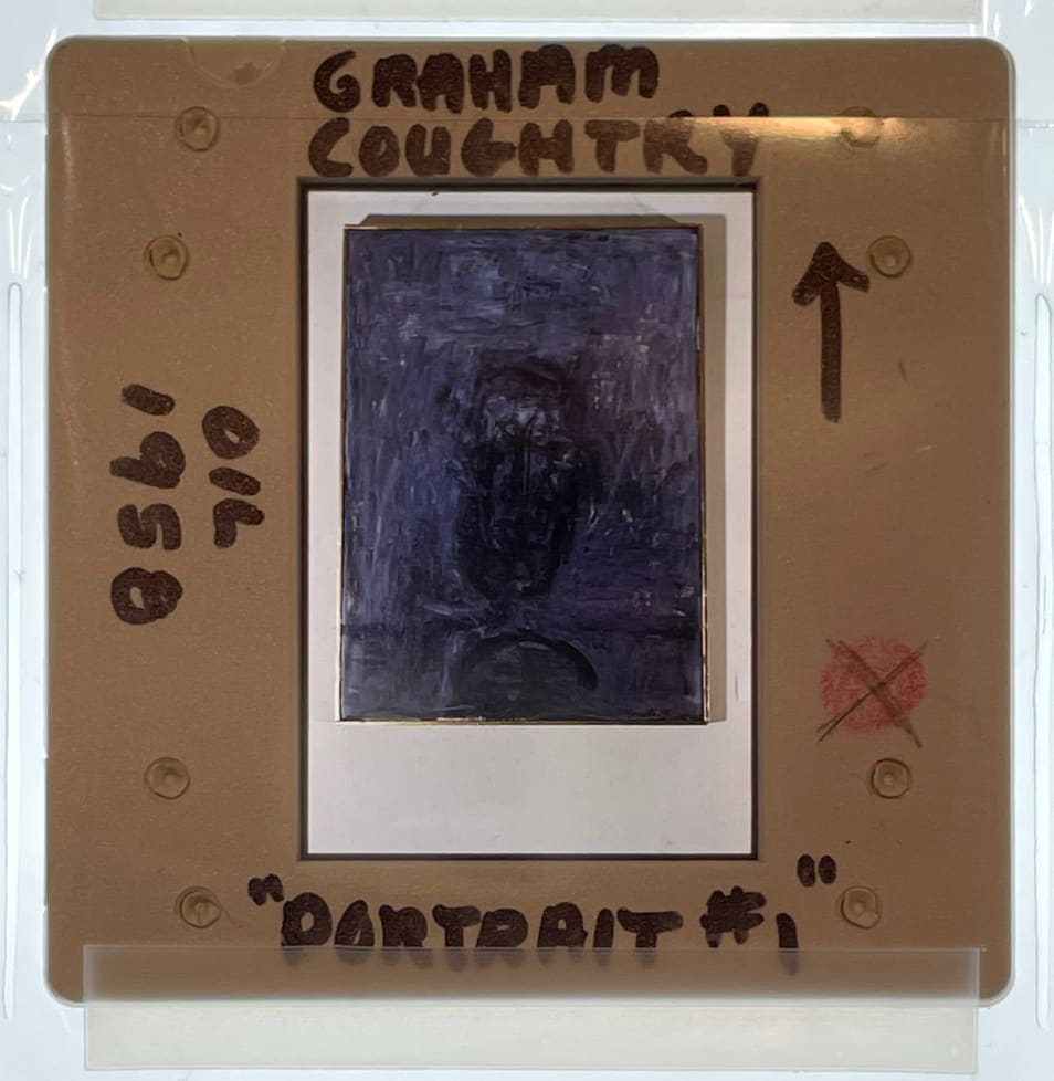 John Graham Coughtry, Portrait No. 1, 1958