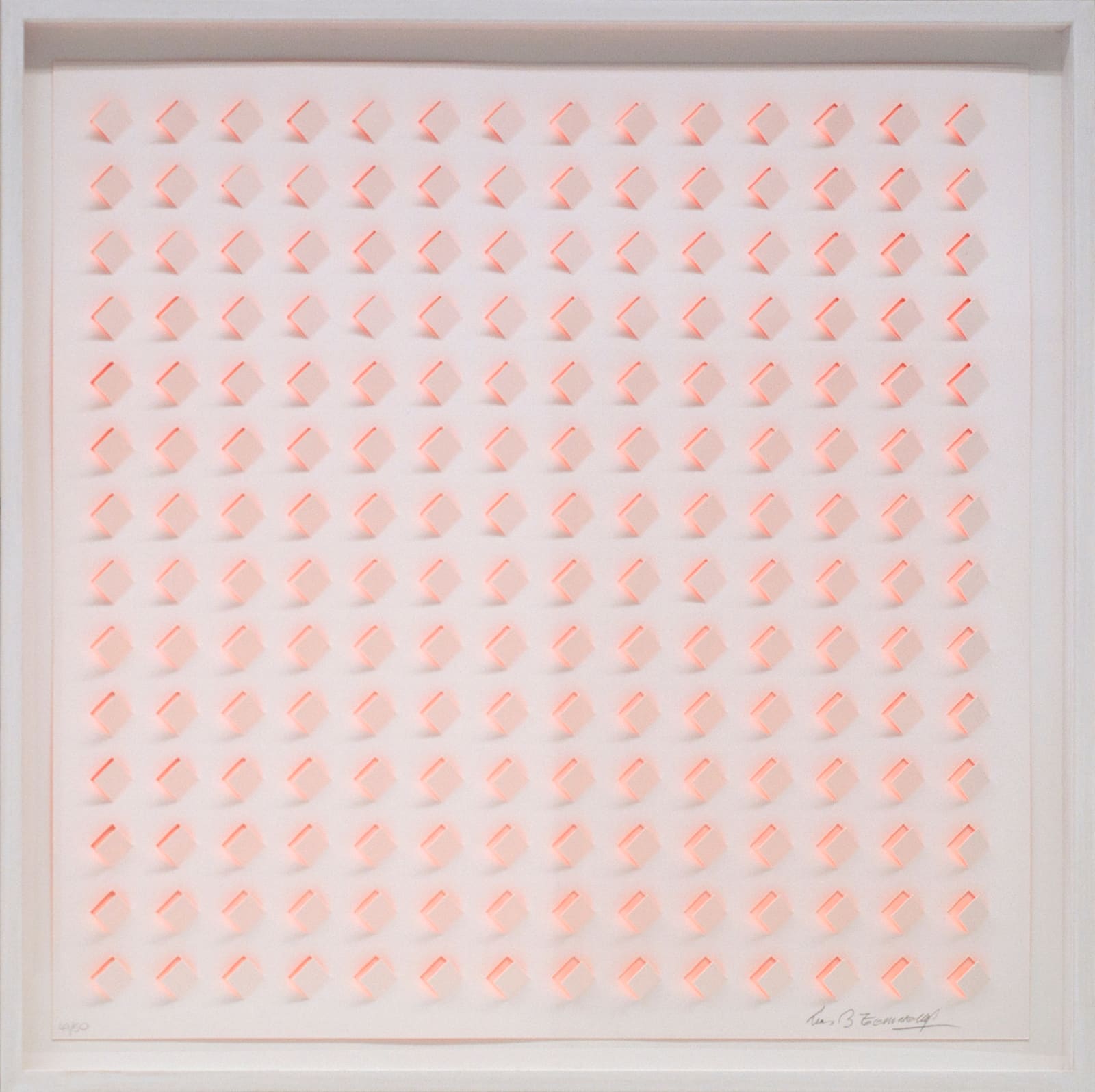 Luis Tomasello, ST Naranja 3A (orange), 2012