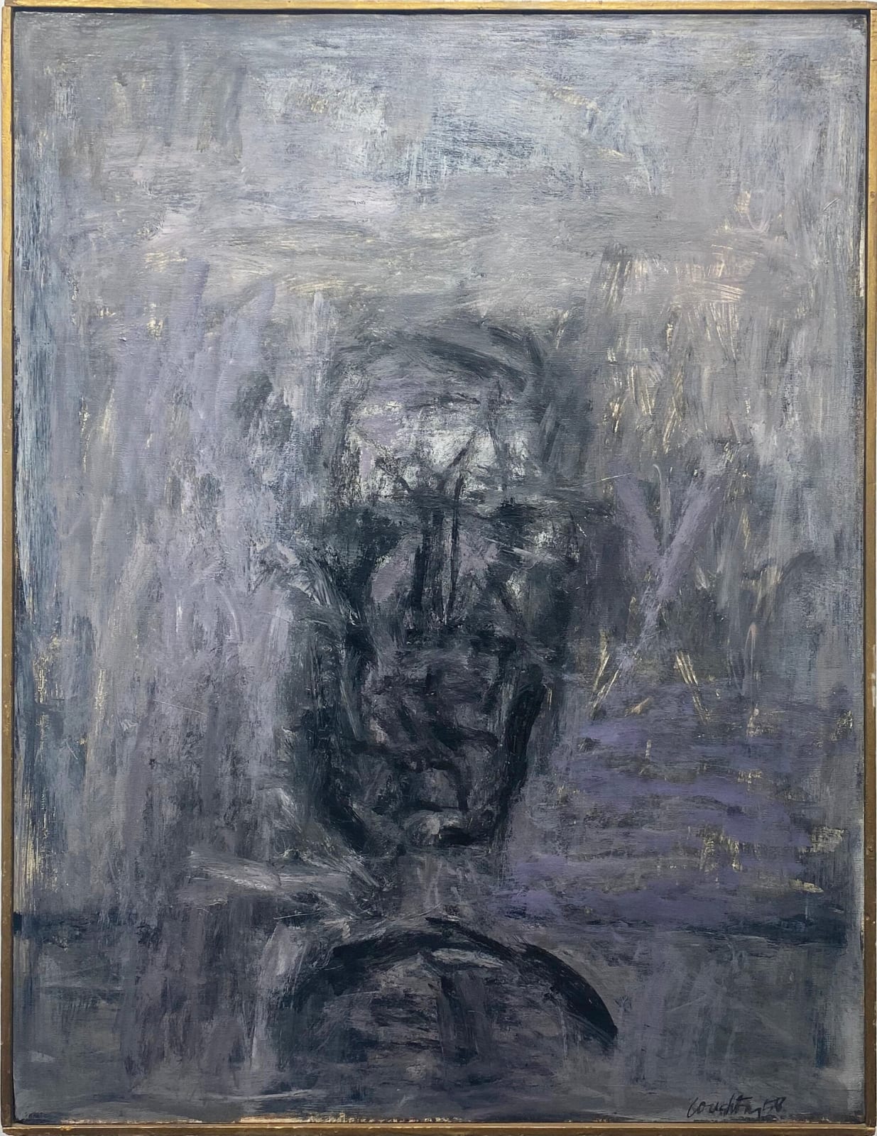 John Graham Coughtry, Portrait No. 1, 1958