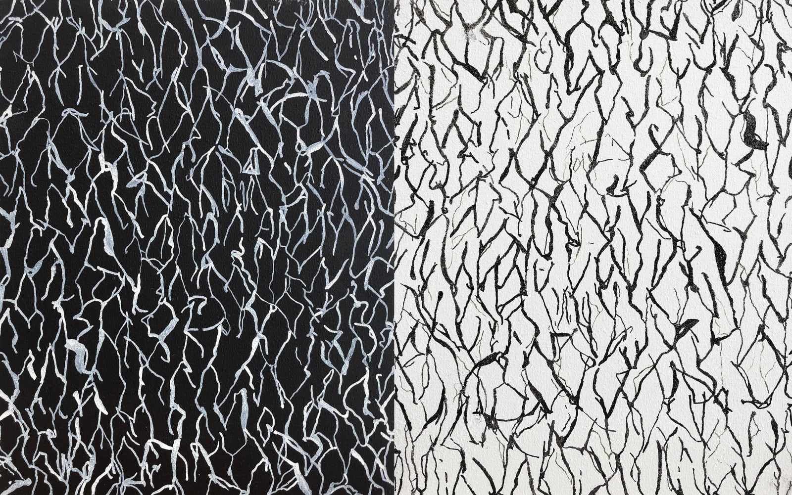 A.S.I, Net (diptych), 2023