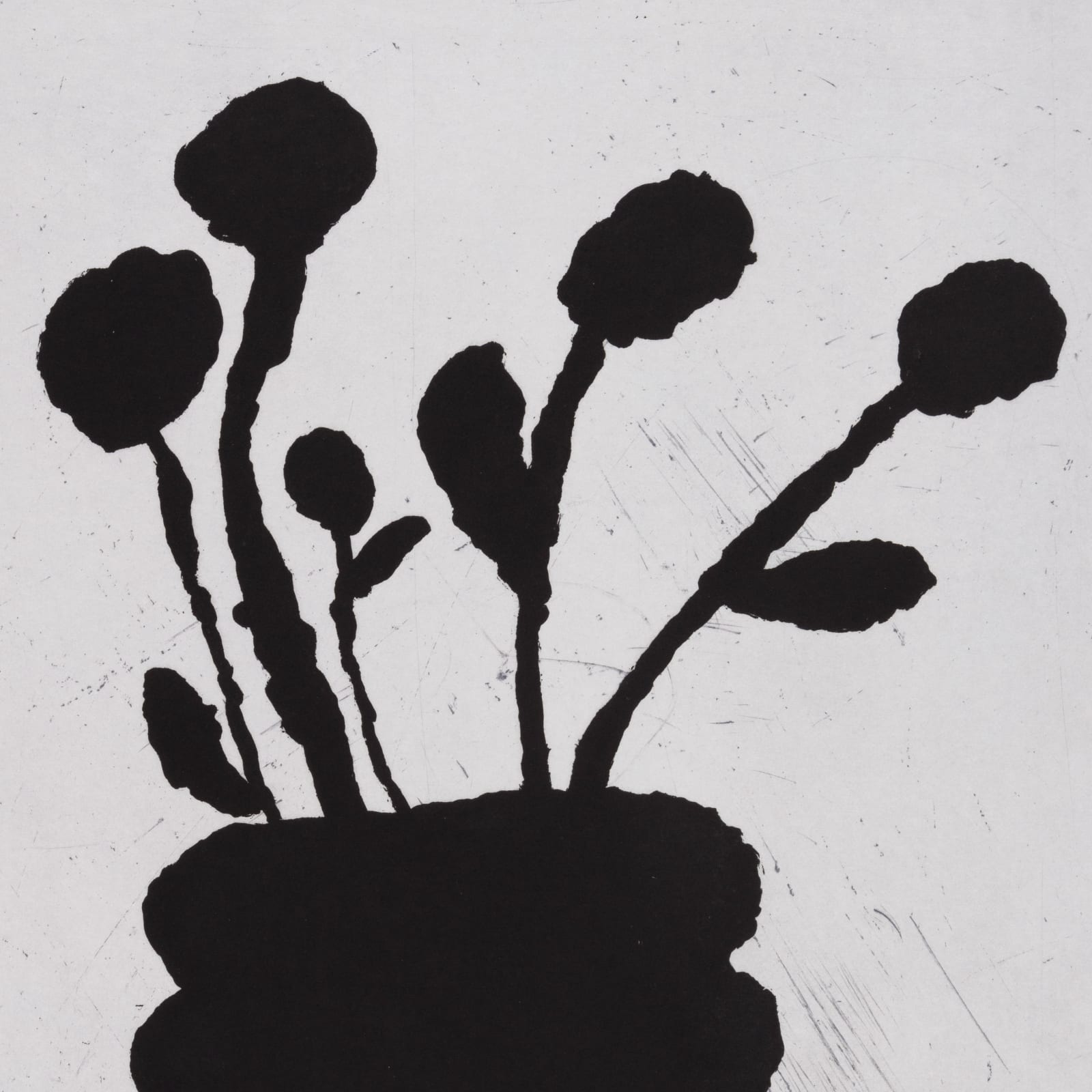 Donald Baechler, Flower, 1996