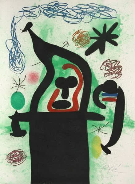 Joan Miró, La Harpie, 1969