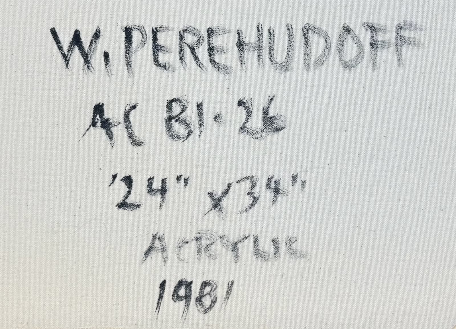 William Perehudoff, AC-81-26, 1981