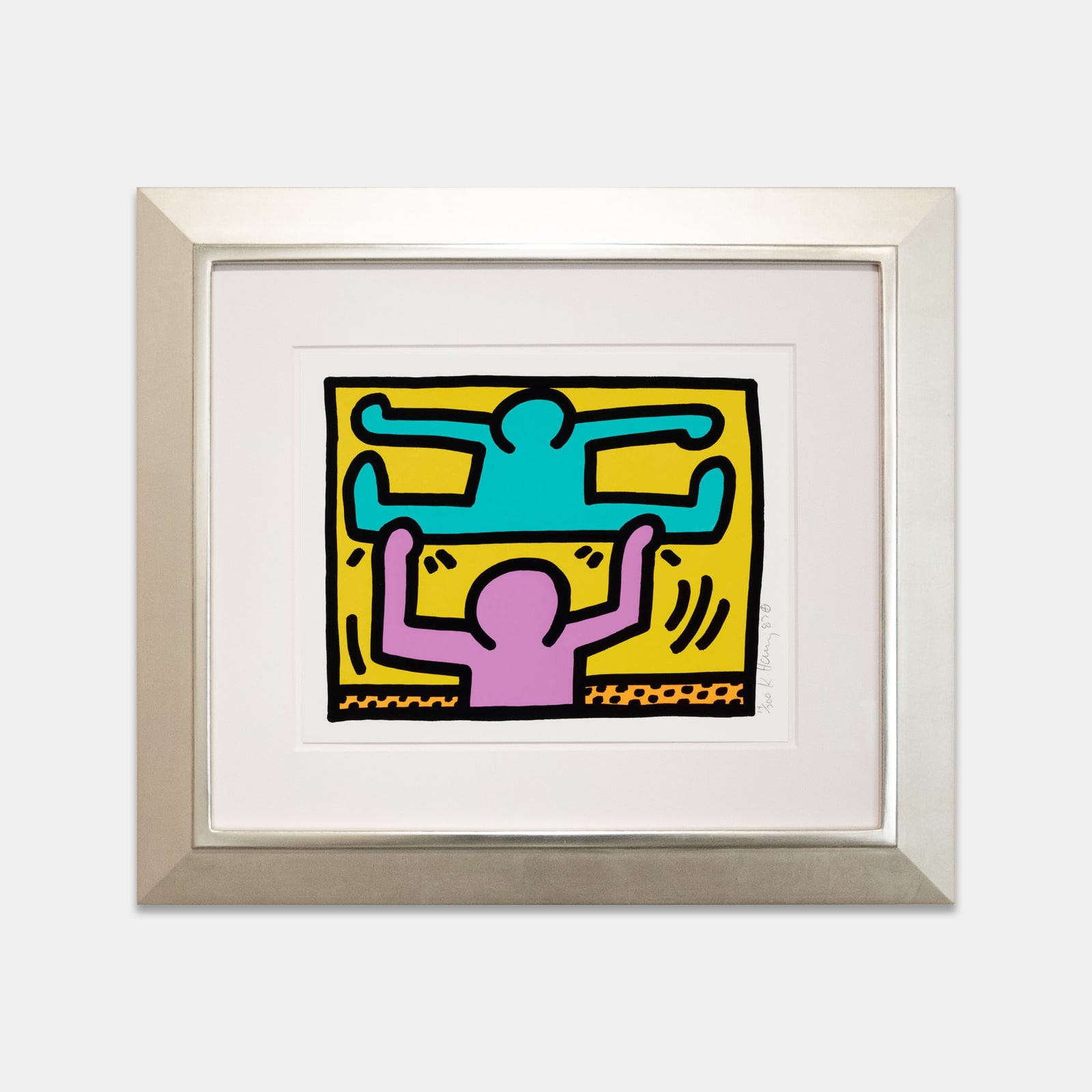Keith Haring, Pop Shop I (Plate 4), 1987
