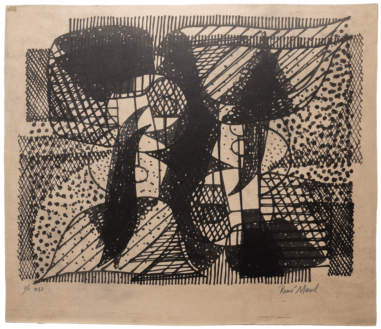 René Marcil, Untitled, 1973