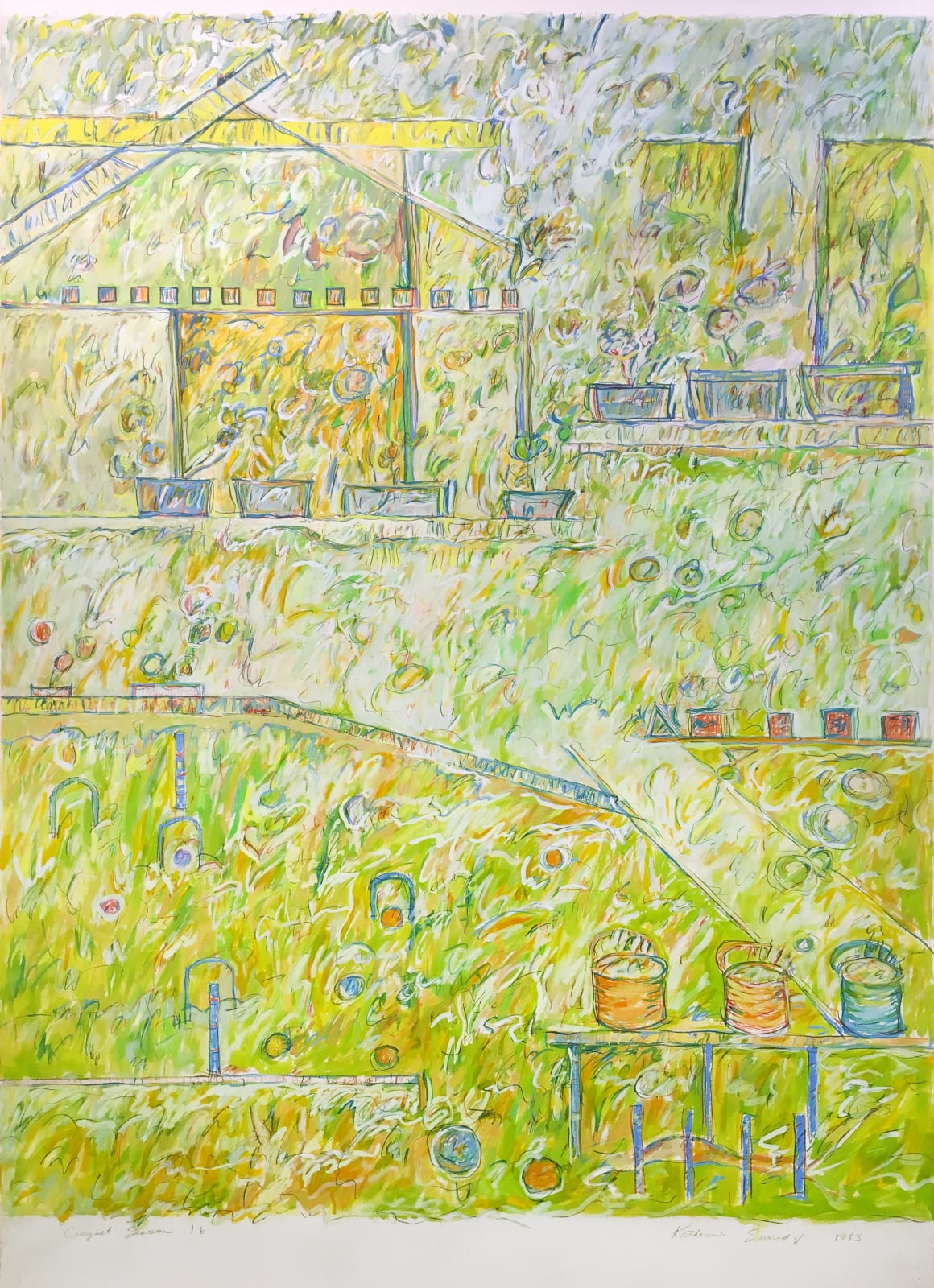 Katherine Surridge, Croquet Season IB, 1983