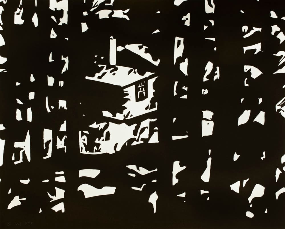 Alex Katz, Maine Woods 3, 2016