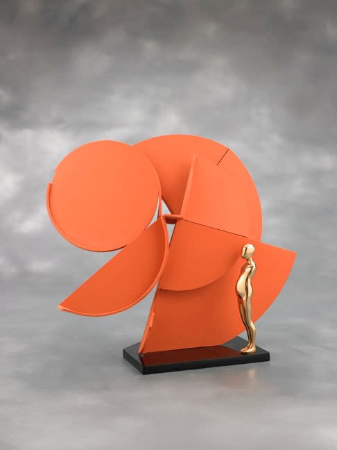 Ernest Trova, Falling Man Profile Canto no. 4, 1987