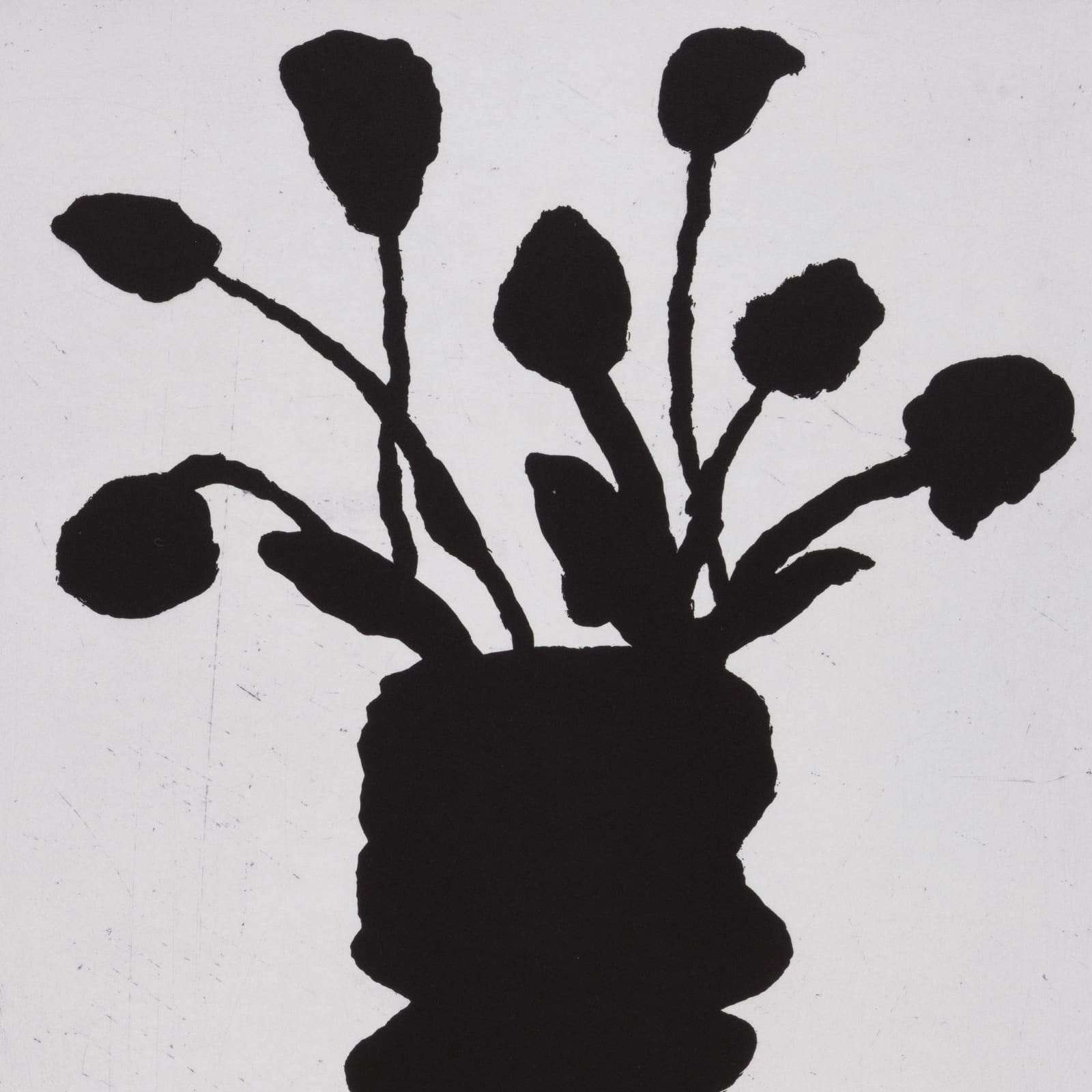 Donald Baechler, Flower, 1996