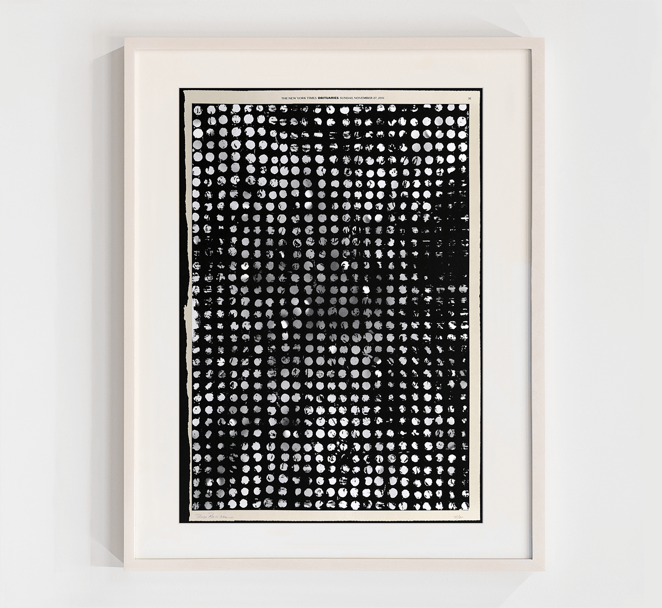 Ross Bleckner, November 27, 2016