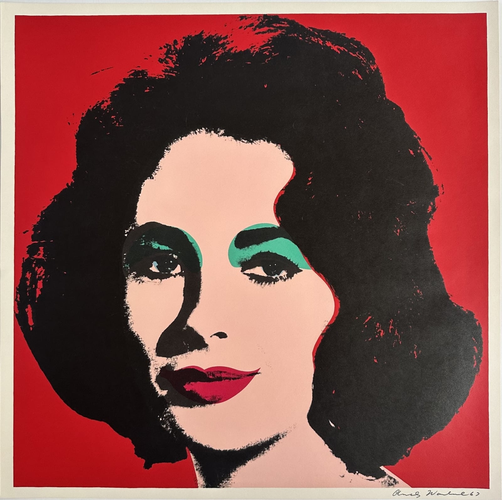 Andy Warhol, liz, 1964