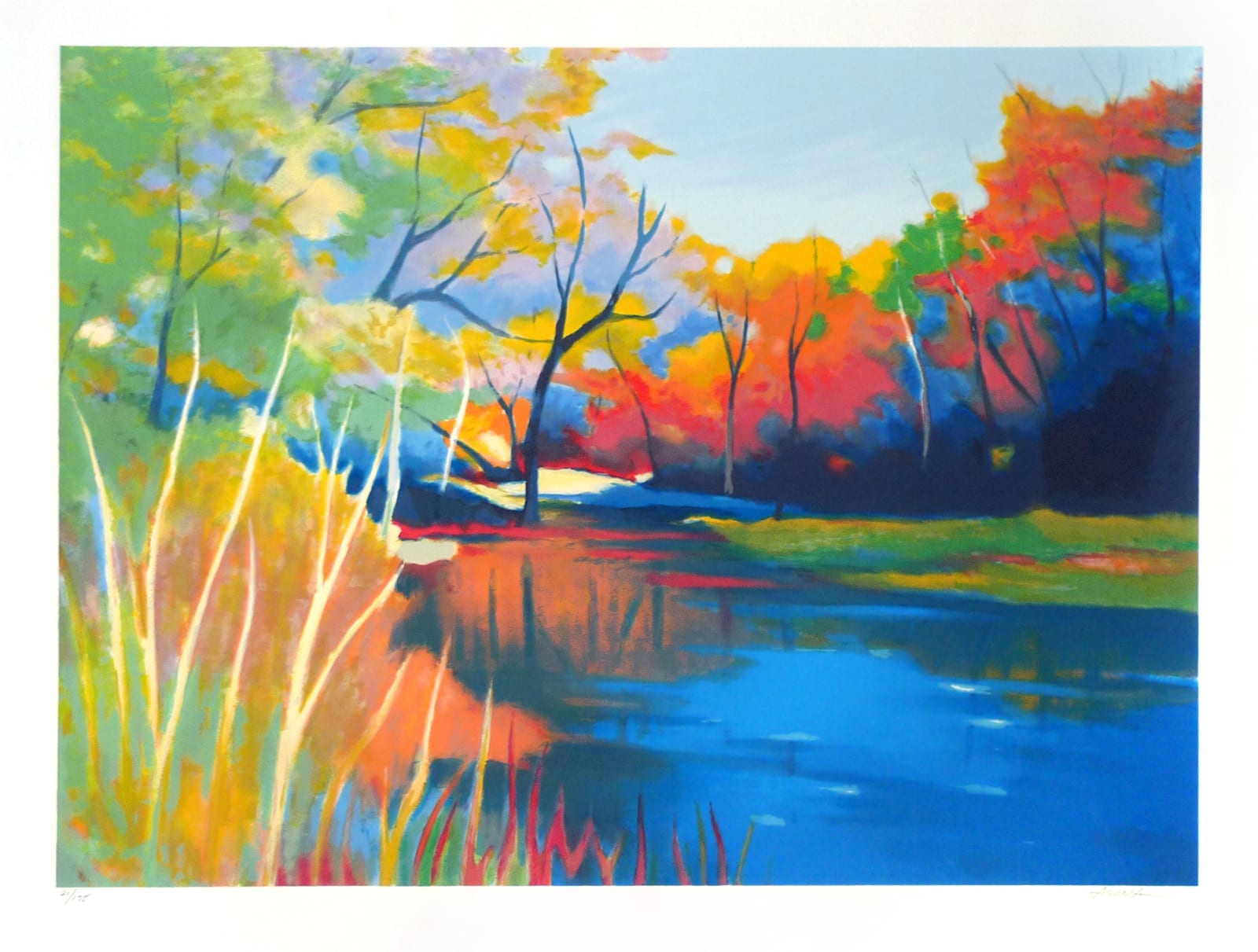 Tadashi Asoma, Fall Scene, 1988