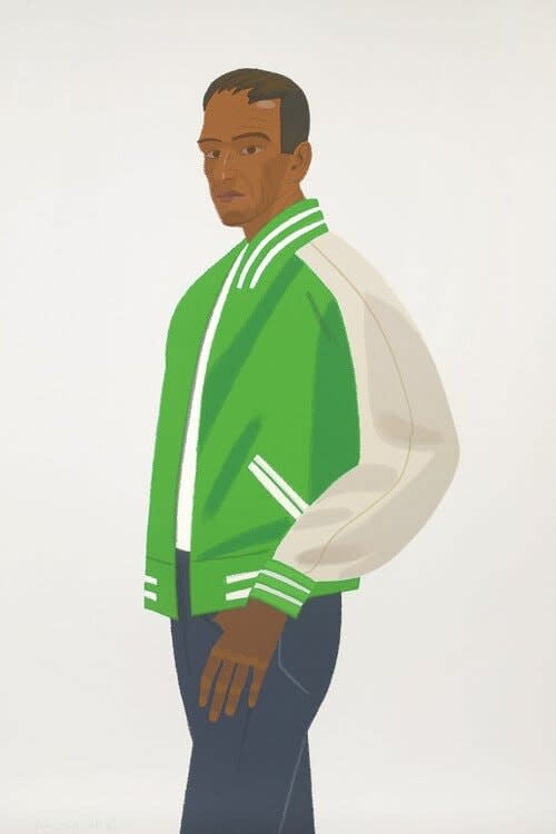 Alex Katz, Green Jacket, 1990