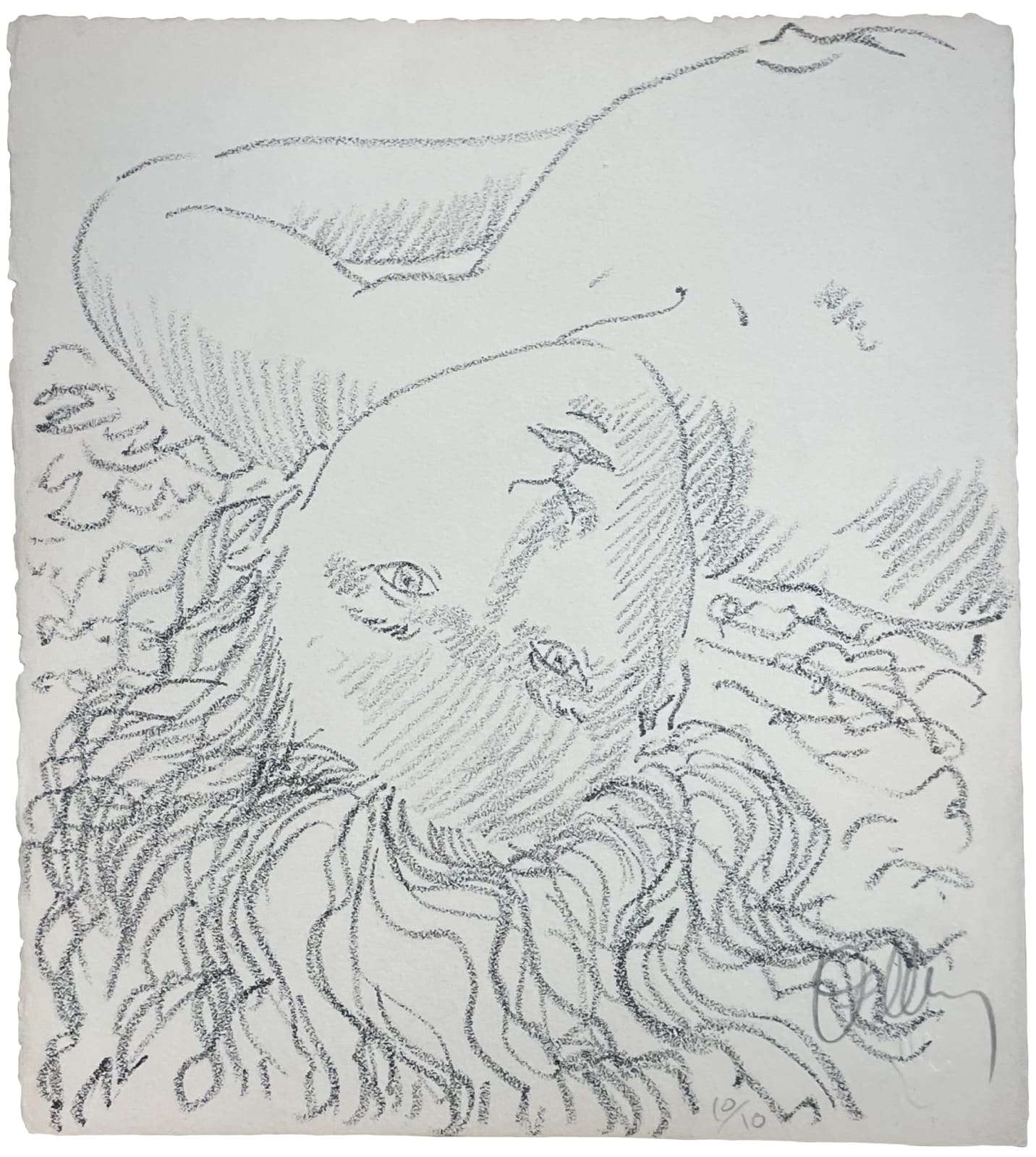 Brian Kelley, Untitled (Reclining Woman), 2021