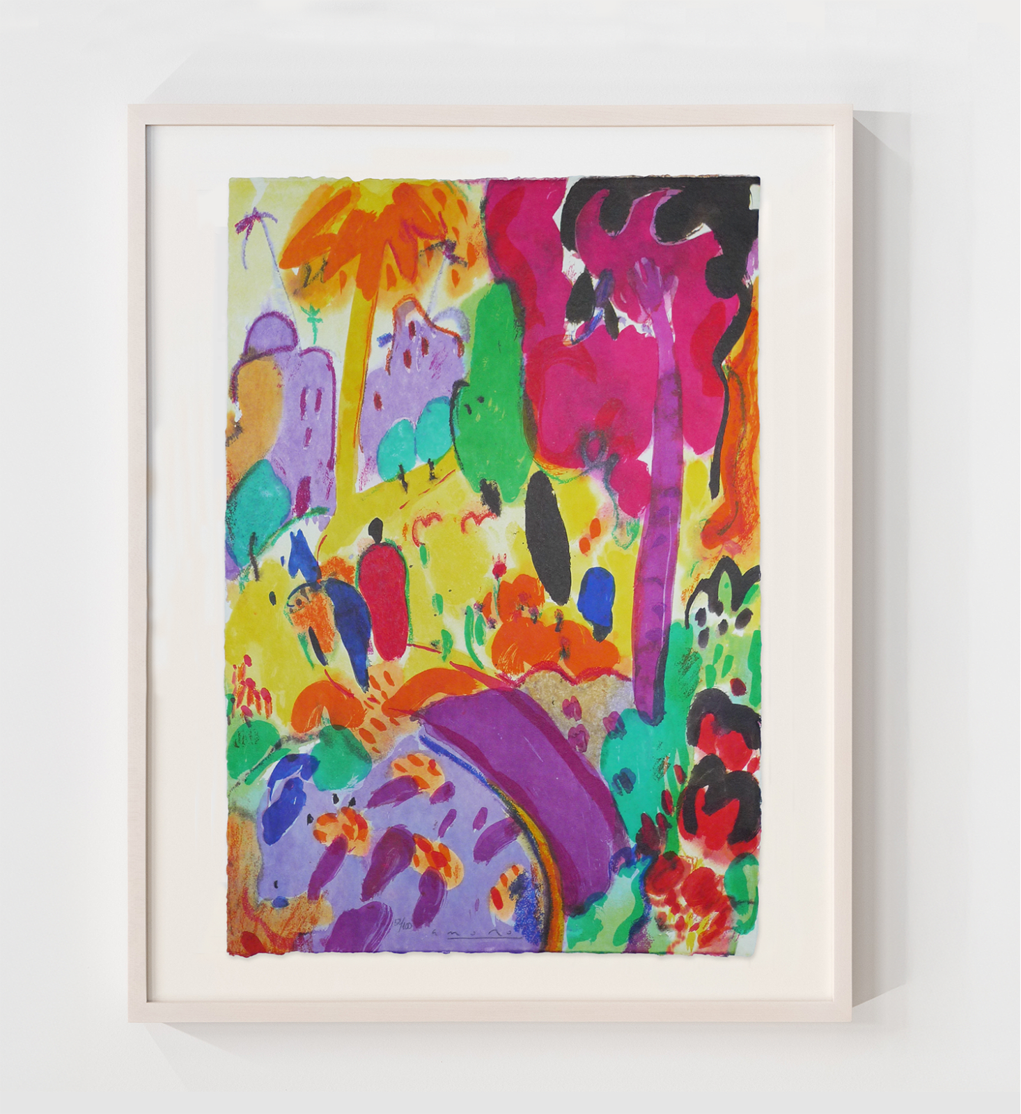 Manel Anoro, Untitled (colourful landscape)