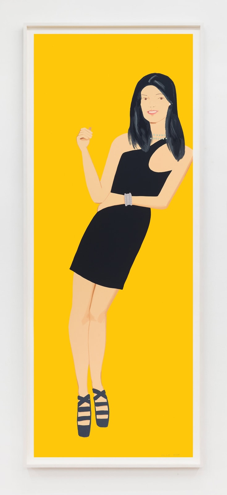 Alex Katz, Black Dress Portfolio, 2015