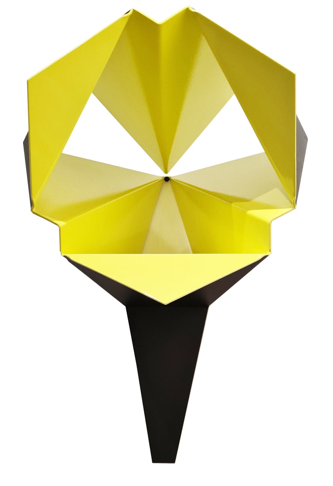 Juan Mejia, Carnivorous Flower No. 1, Nopal grey & Lemon yellow "M", 2022