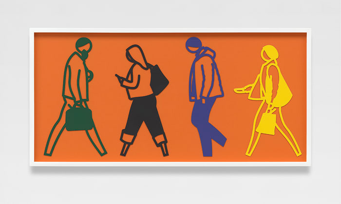 Julian Opie, Street 4, 2020