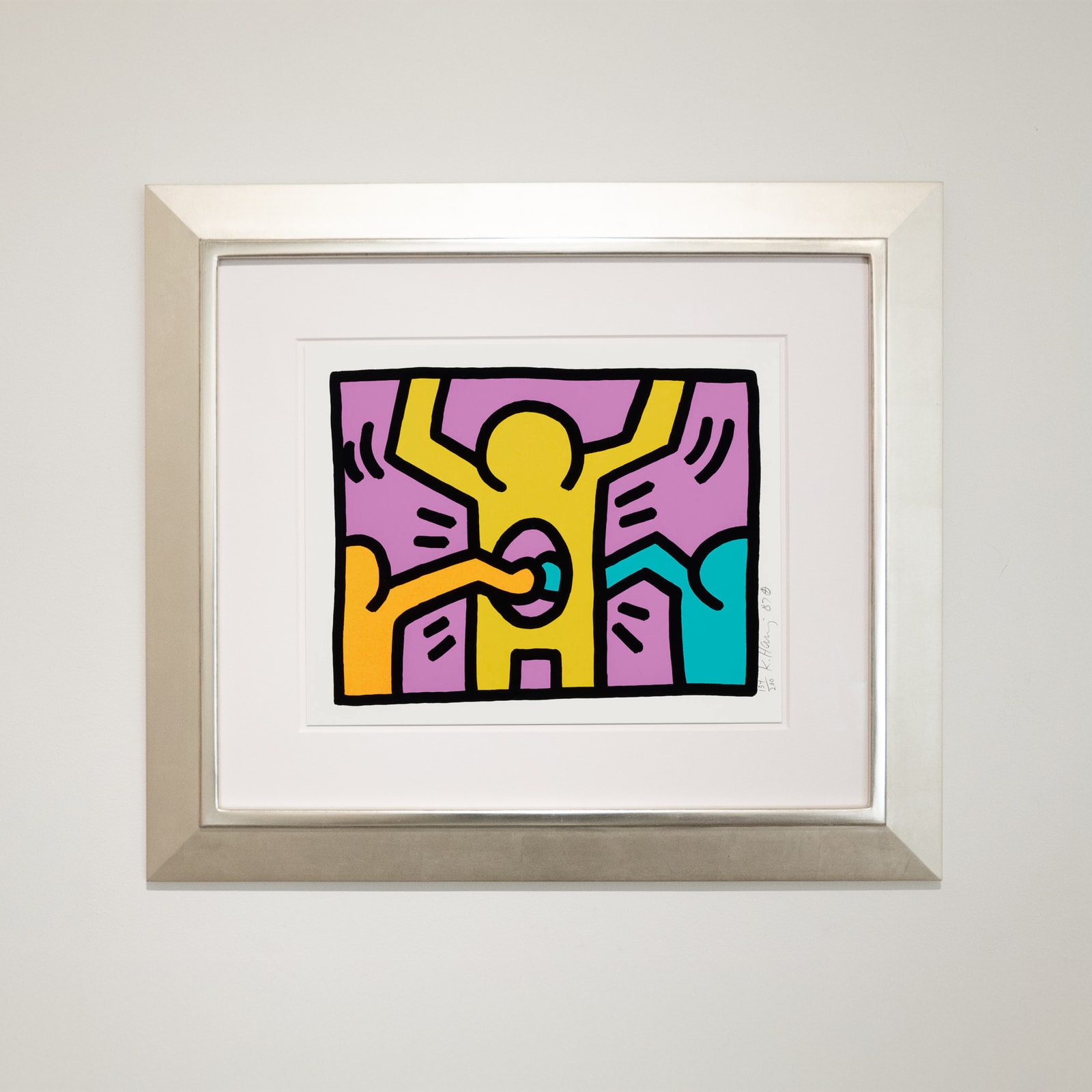 Keith Haring, Pop Shop I (Plate 3), 1987