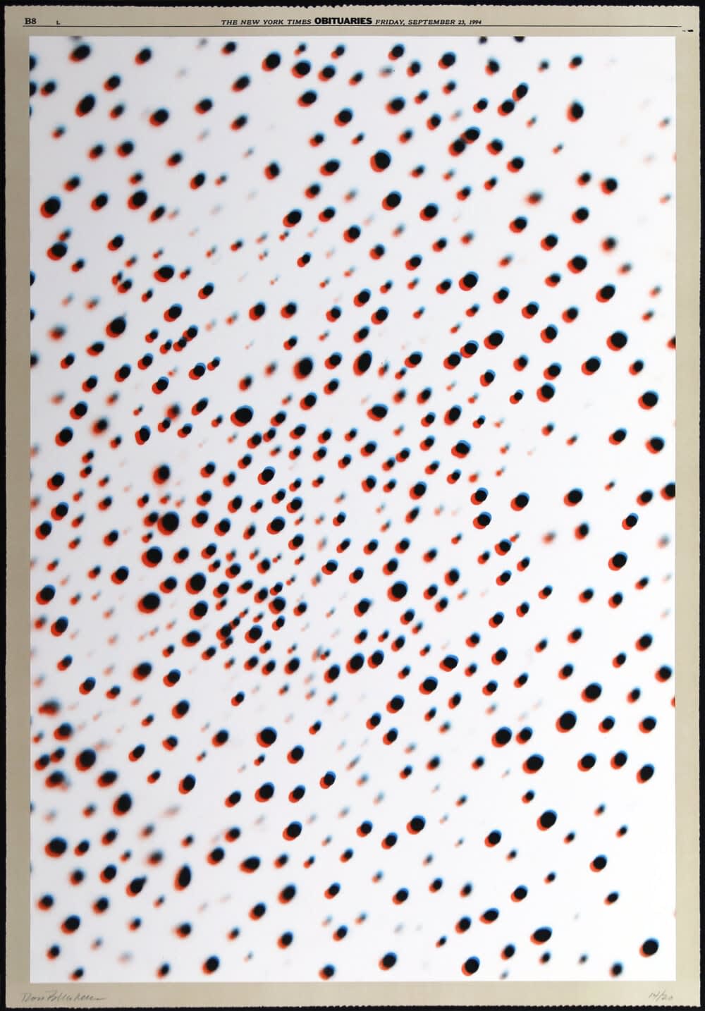 Ross Bleckner, September 23, 2016