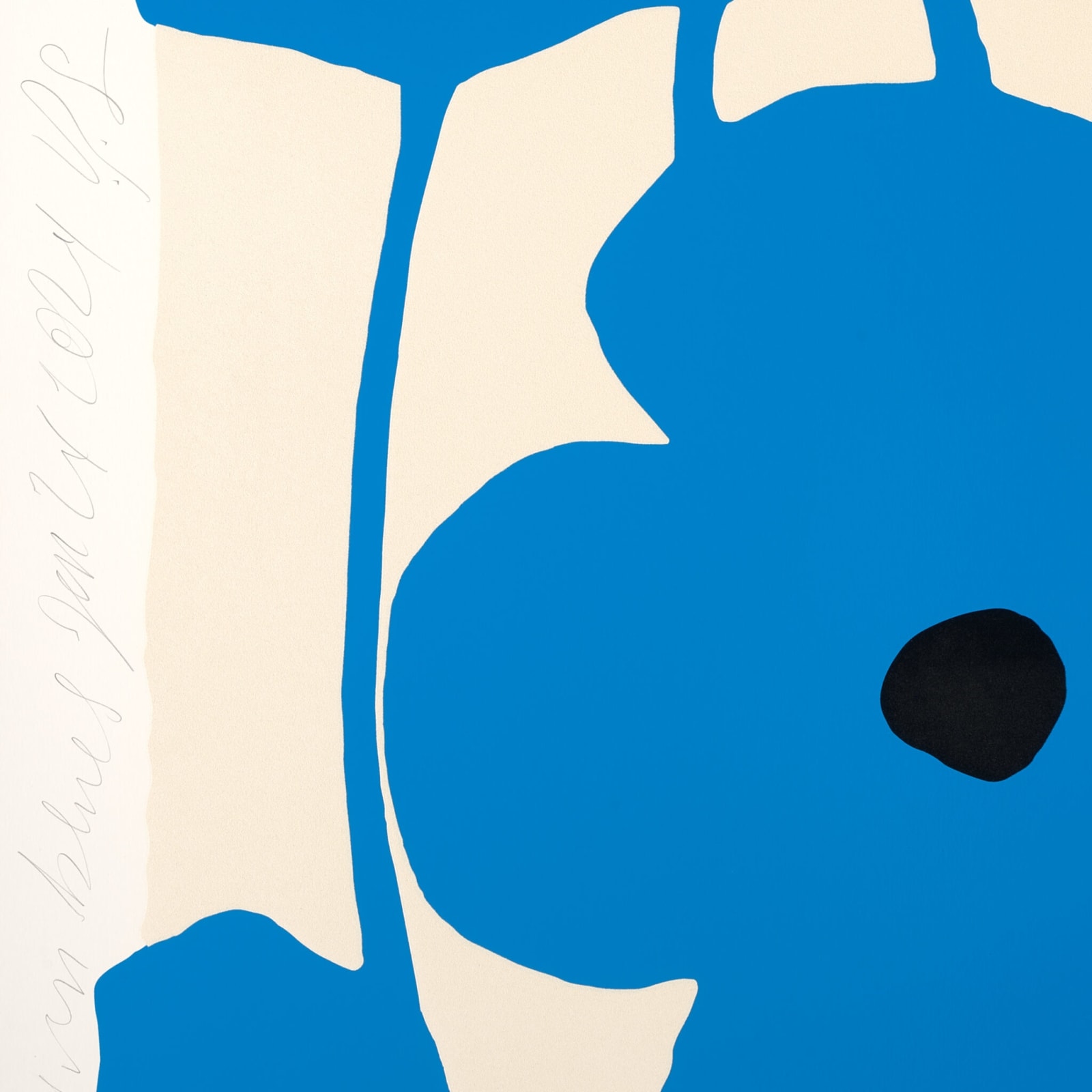 Donald Sultan, Seven Blues Jan. 24, 2024