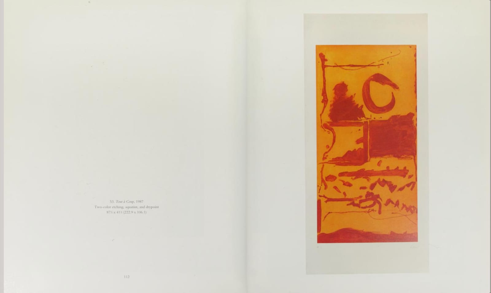 Helen Frankenthaler, Tout à Coup, 1987