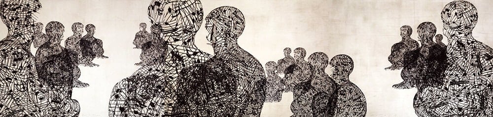 Jaume Plensa, Triptych, 2016