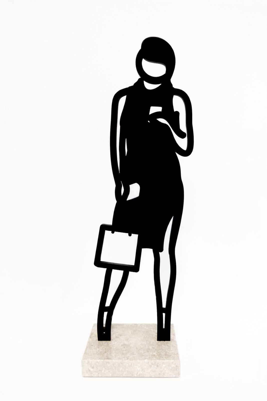 Julian Opie, Melbourne Statuettes, 2018