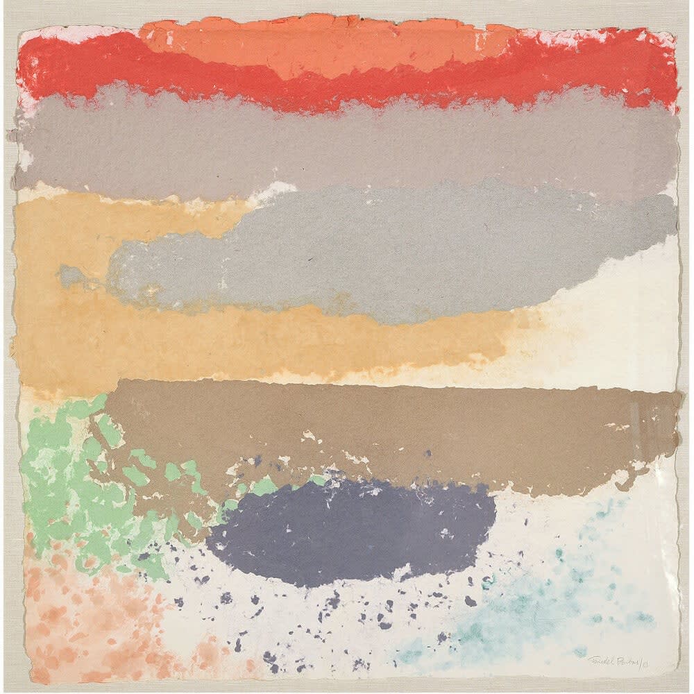 Untitled by German American Artist Friedel Dzubas Untitled by German American Artist Friedel Dzubas