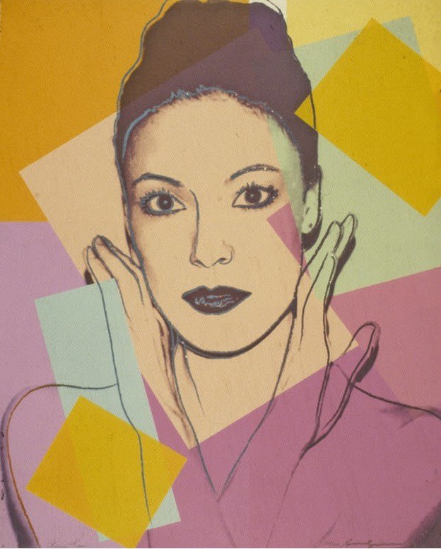 Andy Warhol, Karen Kain , 1980