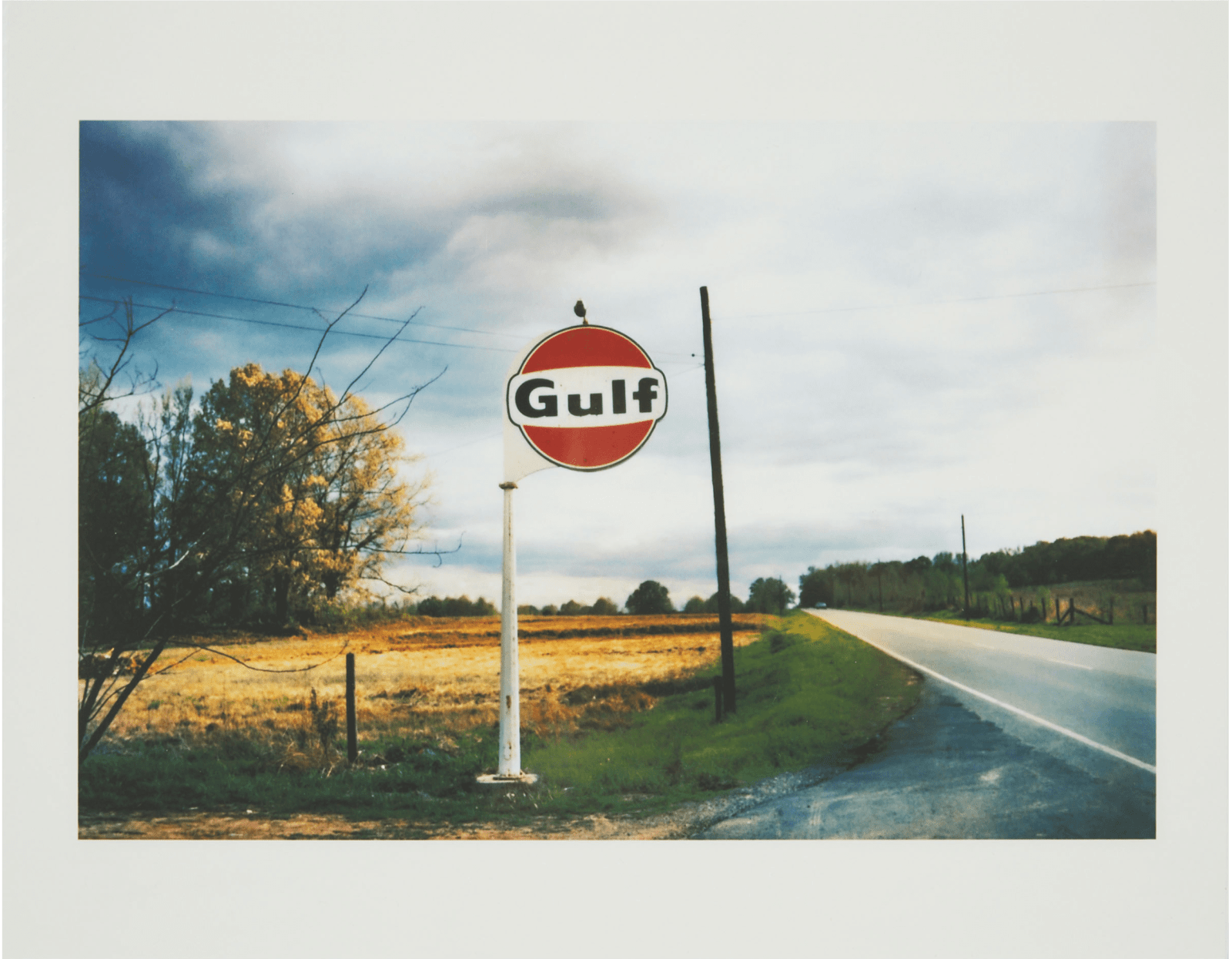 William Eggleston, Tennessee Gulf Sign, 1981