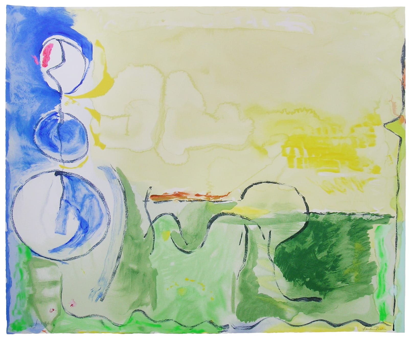 Helen Frankenthaler, Flotilla, 2006